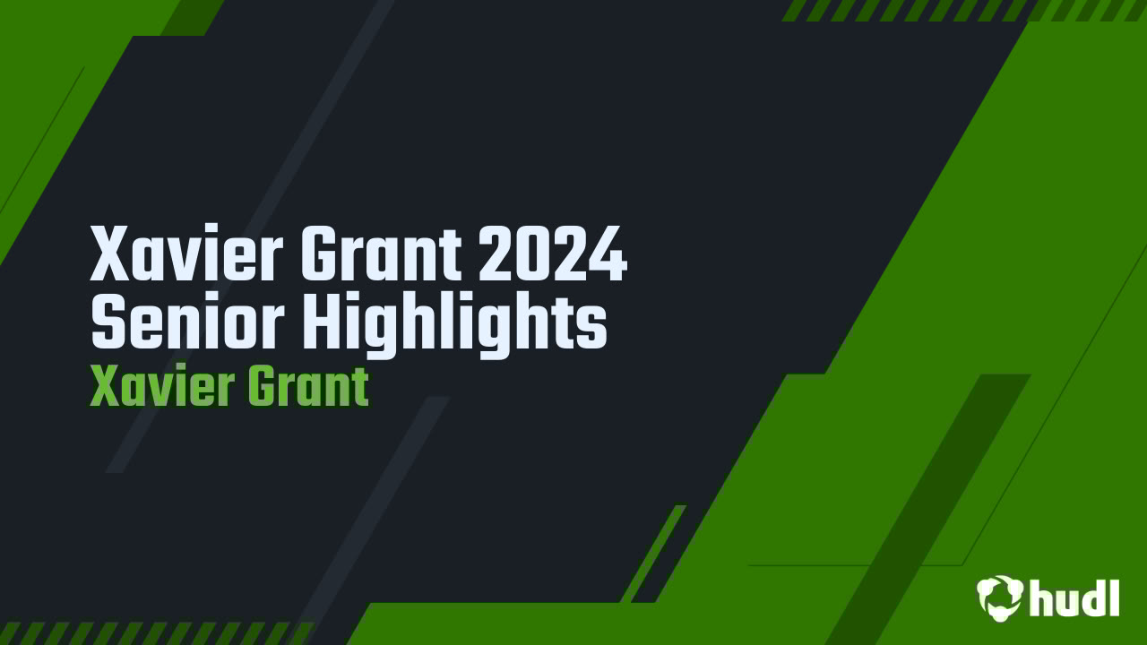 9problemzz_'s tweet card. Xavier Grant 2024 Senior Highlights