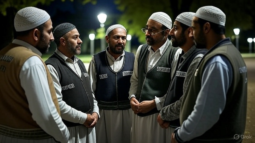 CriminImmigratl's tweet card. Allarme a Piacenza: ronde islamiche pattugliano i parchi ultima modifica: 2025-07-02T18:57:47+00:00 da