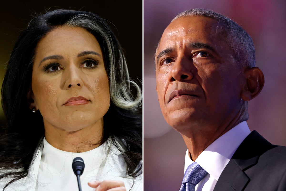mark_9999999's tweet card. Gabbard claimed Obama and his officials committed ‘treasonous conspiracy’ over the investigation into Russian interference in the 2016 election