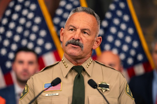GrumpierToad's tweet card. The 28-year department veteran claims Sheriff Chad Bianco thwarted her efforts to participate in grand jury and Department of Justice probes.