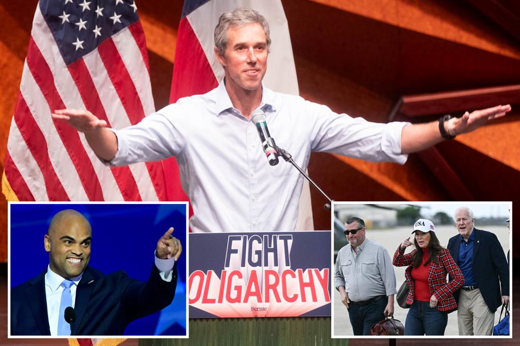 SallyGold's tweet card. Former Texas Rep. Beto O’Rourke revealed that he's still mulling whether or not to jump into his state's Senate race amid incumbent Sen. John Cornyn's bruising primary battle.
