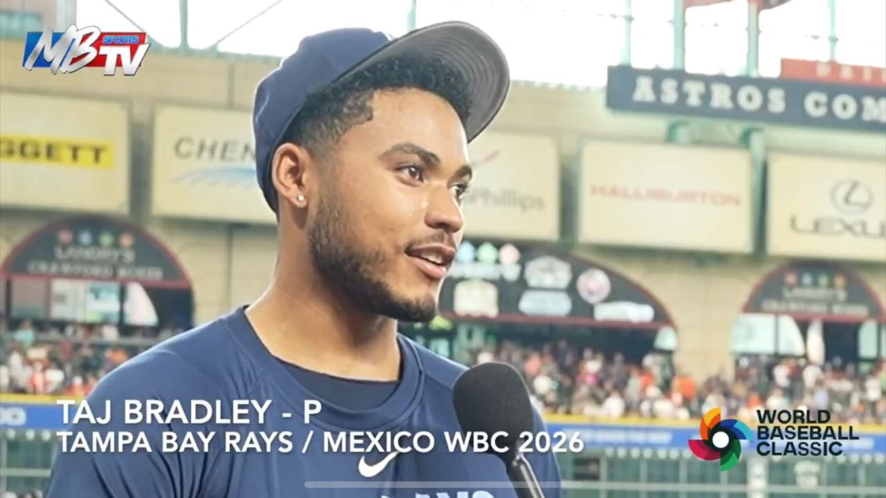 LuisMurphy's tweet card. Desde su llegada a las Grandes Ligas, el derecho Taj Bradley se ha consolidado como una de las jóvenes promesas más llamativas en la rotación de los Rays de Tampa Bay. Pero más allá de su ascenso en...