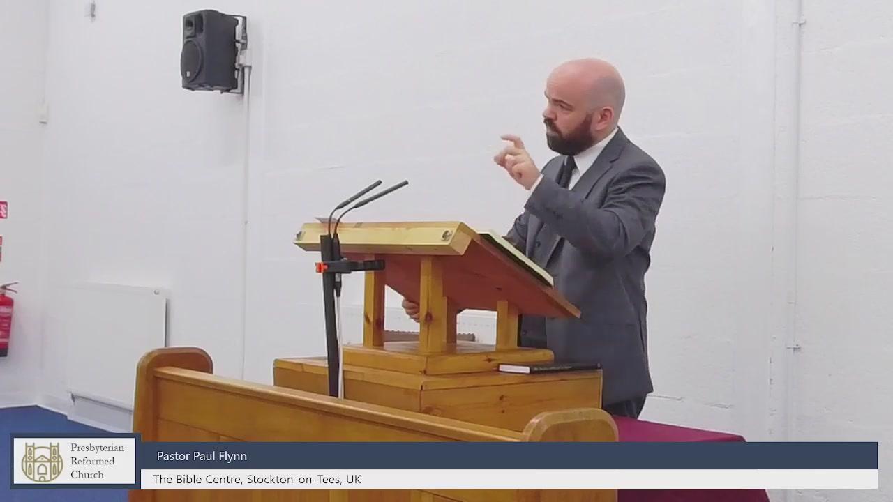 TheBibleCentres's tweet card. Paul Flynn | Presbyterian Reformed Church of Stockton-on-Tees