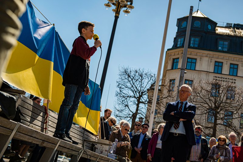 ghokmark's tweet card. EU:s hjälp till Ukraina har påmint oss om kraften i det självvalda samarbetet mellan länder och det fria utbytet mellan människor.
