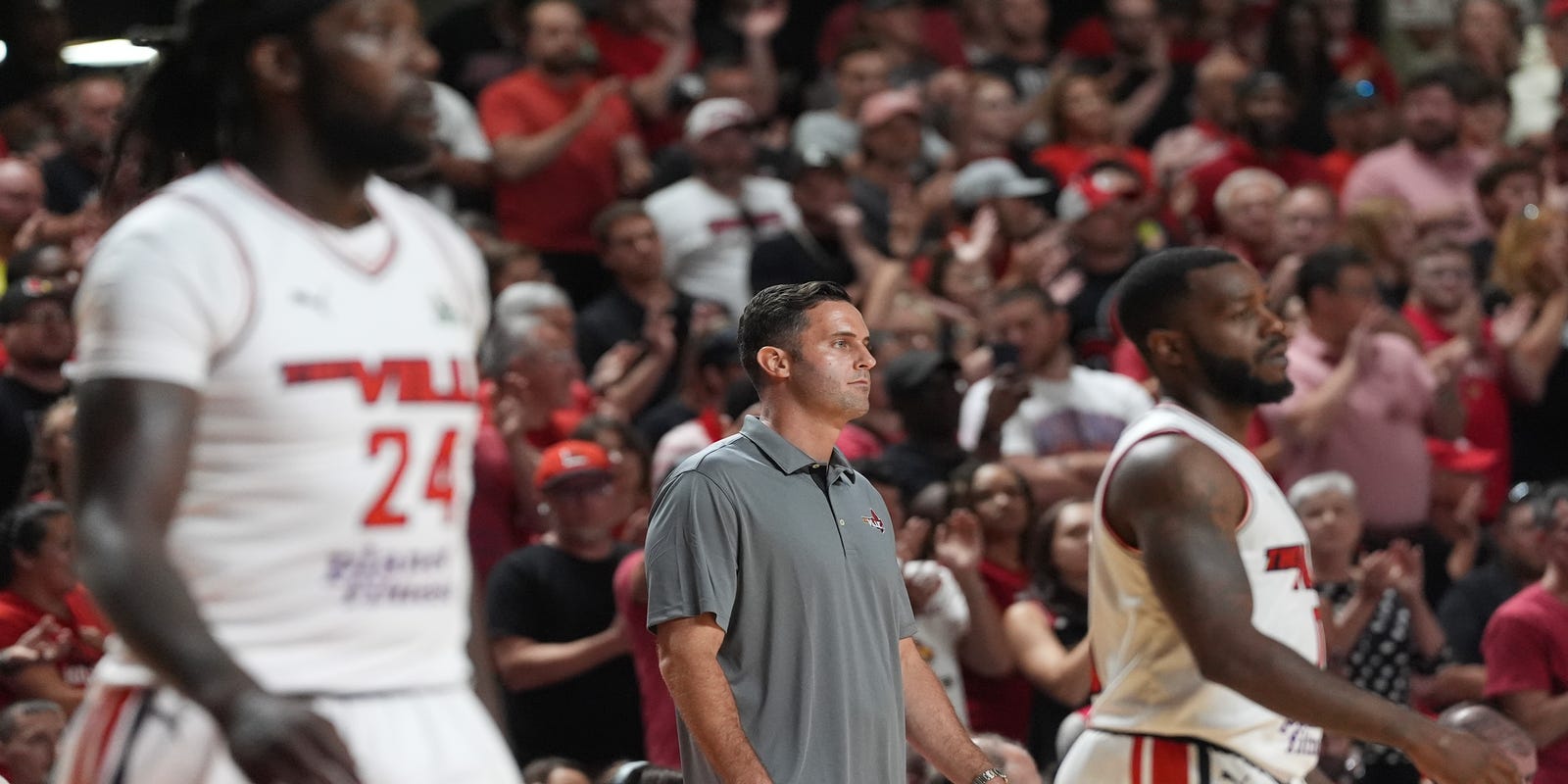 CardsHQ_CJ's tweet card. It's The Ville vs Sideline Cancer in The Basketball Tournament 2025. Follow Louisville TBT score updates for game today at Freedom Hall: