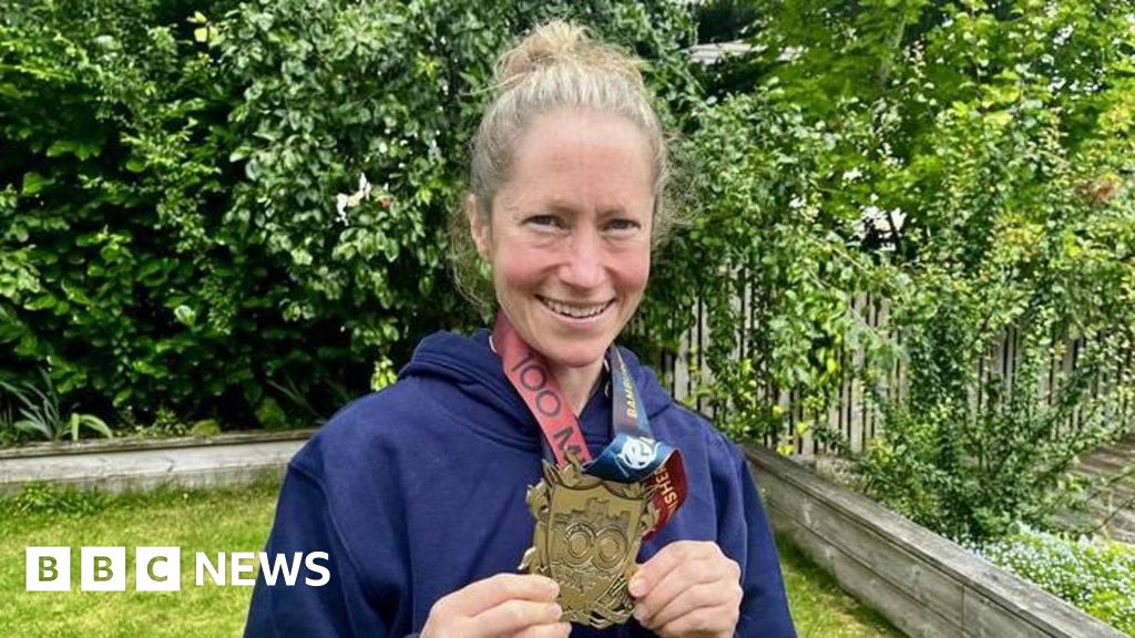 rorybowman's tweet card. Anna Rutherford finished so far ahead in the Bamburgh to Edinburgh race that she was home by the time her rivals crossed the finish line.