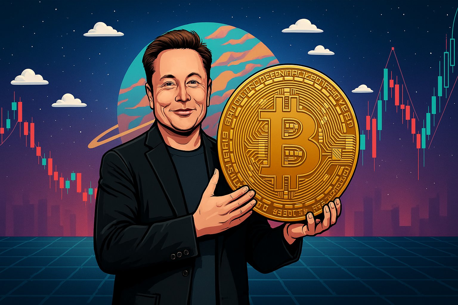 Ethos_io's tweet card. Elon Musk's "America Party" proposal just stirred up the crypto markets. What happened and what's next?