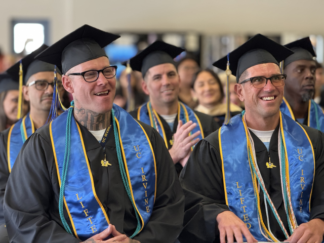 SecondChanceBiz's tweet card. Over 10 incarcerated students at Richard J. Donovan Correctional Facility in San Diego graduated with a Bachelor of Arts in Sociology through UC Irvine, marking a historic collaboration between the…