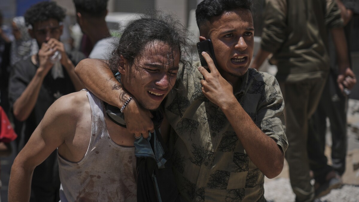 Ideastream's tweet card. Dozens of Palestinians were killed across Gaza on Sunday as they tried to get food aid, according to local health authorities, one of the deadliest days in recent months for those seeking assistance.