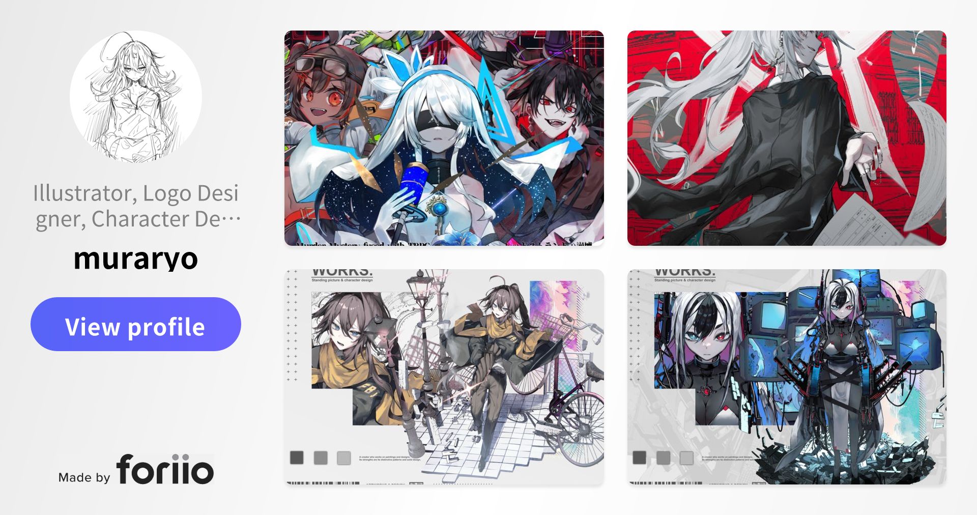 M82682952's tweet card. I handle illustration and design work as a freelance illustrator regardless of genre. We accept requests for character illustrations, character designs, logotypes, typography, cover designs, etc....