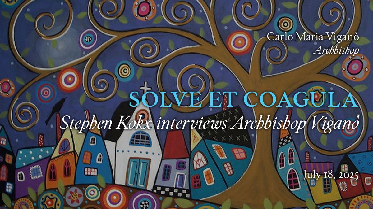 complicitclergy's tweet card. Stephen Kokx – Your Excellency, many of Prevost’s decisions indicate that he wishes to continue along the heretical path of his predecessors, particularly the synodal path charted by Jorge Bergoglio....