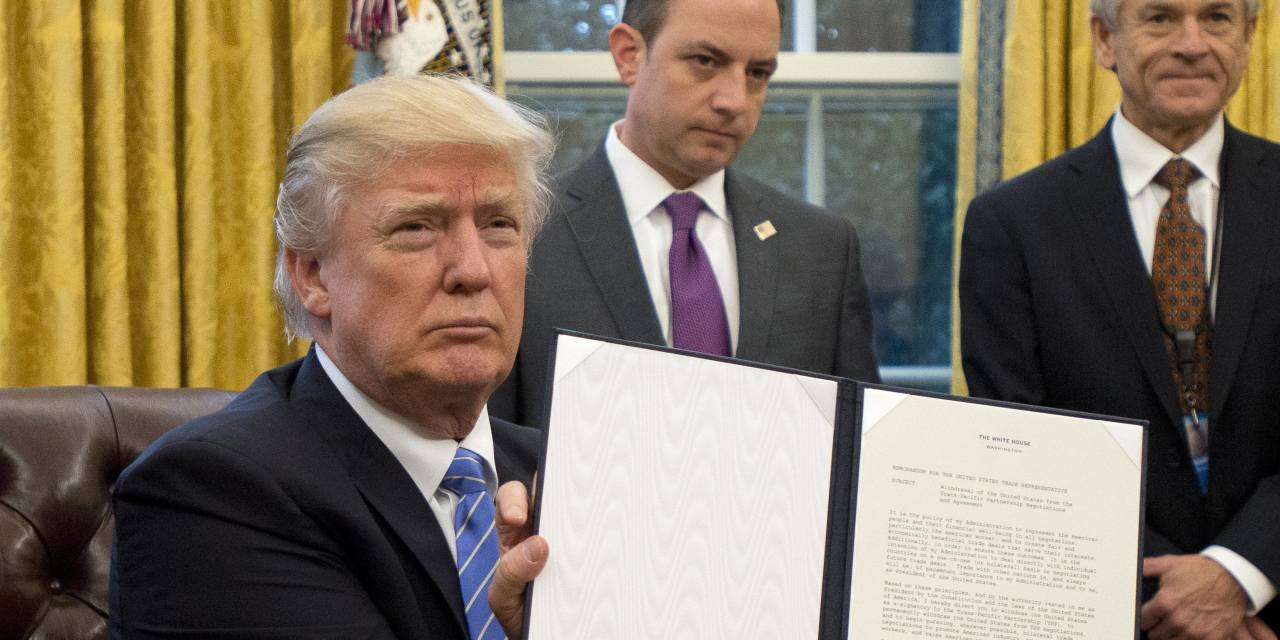 WSJ's tweet card. We should be working together to counter China, not trapped in a harmful trade war.