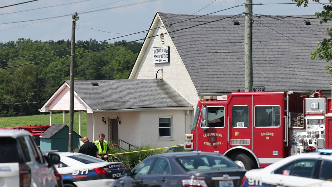 TaylorSixHL's tweet card. The man who killed two people at Richmond Road Baptist Church after shooting and injuring a Kentucky State Police trooper at Blue Grass Airport had a long criminal history dating back several years.