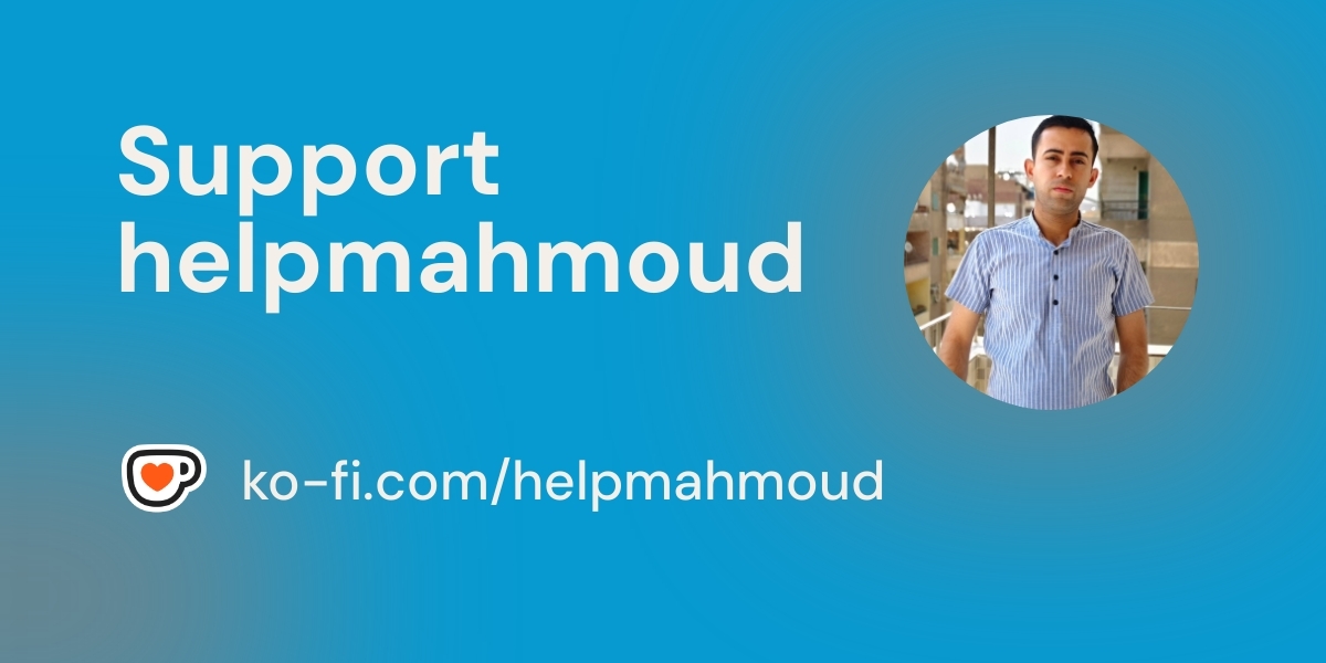 helpmahmoud8's tweet card. Support helpmahmoud