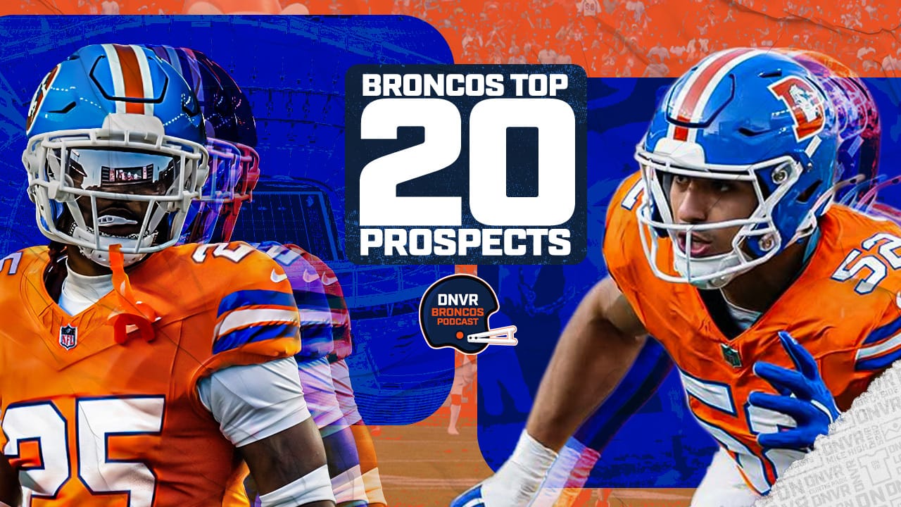 HenryChisholm's tweet card. I ranked the Denver Broncos' top prospects from 1-20. These are the guys that will be the future of the team. Some of them are good players now. Others still