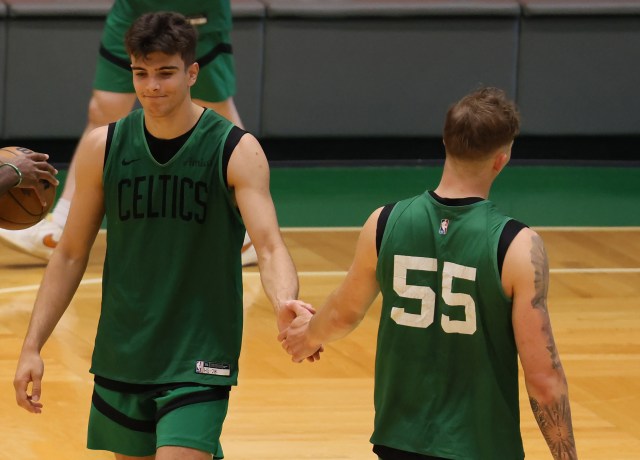 zm_cox's tweet card. The Celtics closed out their 2025 Summer League schedule with a comprehensive victory over the Atlanta Hawks, winning 101-80 in Las Vegas. 