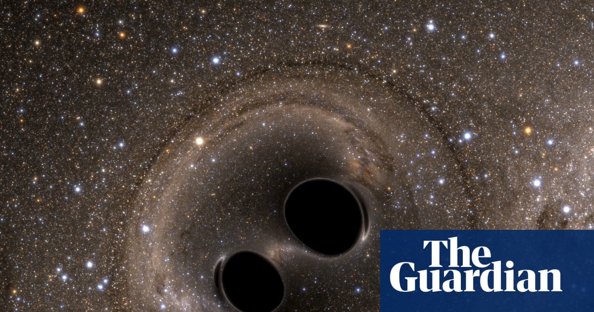 MarkCalabria's tweet card. Ripples in space-time from collision recorded by gravitational wave detector forces a rethink of how the objects form