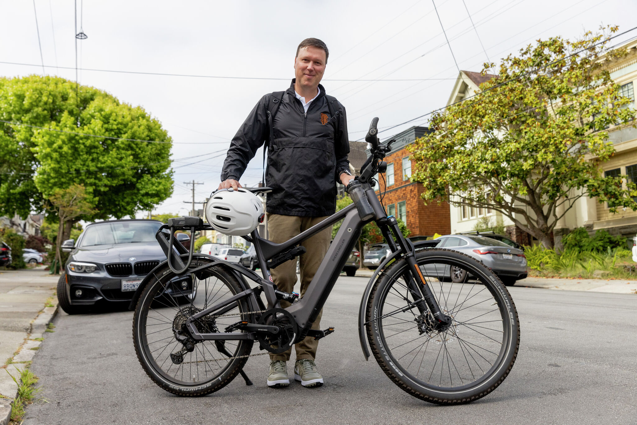 peterhartlaub's tweet card. In the broadcast booth Dave Flemming is a composed professional. On his bike pedaling through San Francisco to Oracle Park another side emerges: unabashed fan.
