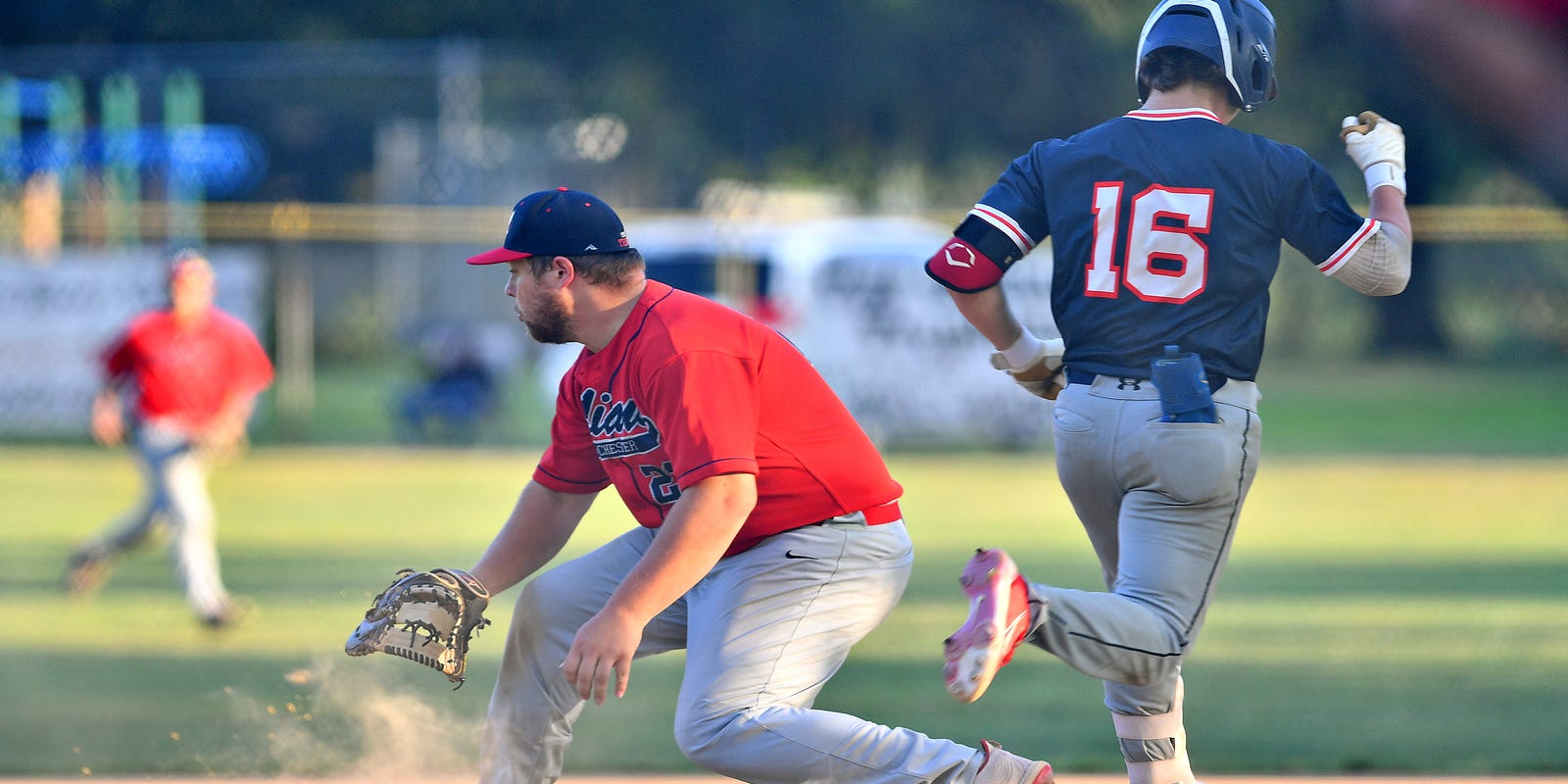 YDSports's tweet card. Josh Preston scored the tying run in the seventh and delivered an RBI single in the eighth to lead Glen Rock to the Central League road victory.