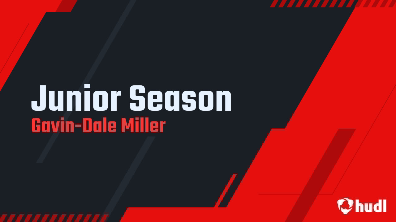 GavinDMiller10's tweet card. Junior Season