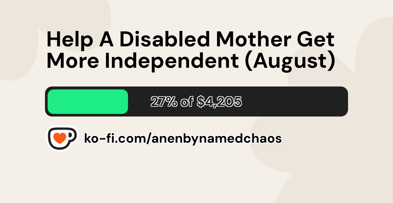 ChaosIsCrying's tweet card. Become a supporter of Chaos today!