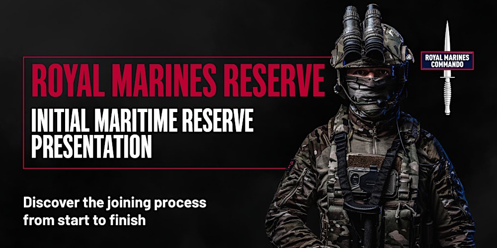 RM_Reserves's tweet card. Speak to serving Royal Marine Commandos; establish if you have what it takes to pass the Commando Tests and earn your coveted Green Beret