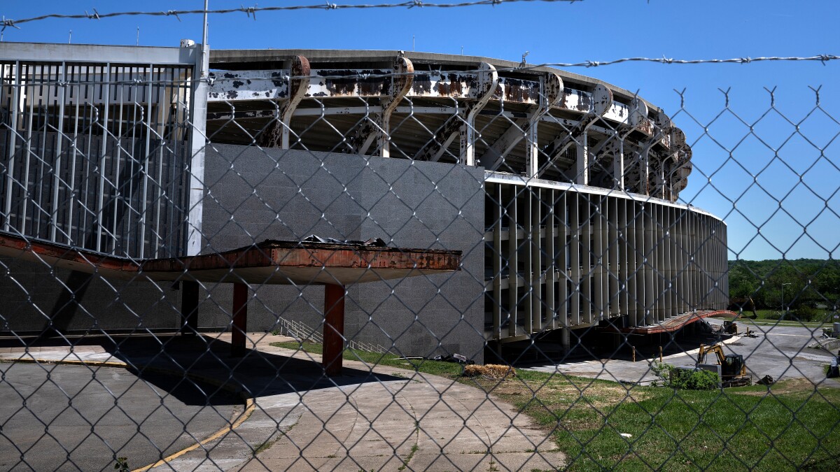Ideastream's tweet card. President Trump said the Washington Commanders should change their name back to their former name, which many Indigenous people consider a slur. He threatened to derail a deal for a new stadium.