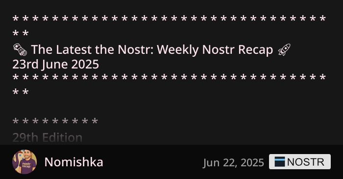 NomishkaDilsha1's tweet card. seen on nos.lol, hbr.coracle.social/inbox, relay.utxo.one/inbox