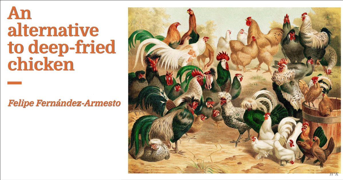 TheCriticMag's tweet card. “Can I talk to you about breaded chicken for an article on traditional festive Spanish food?” The journalist’s question surprised me.