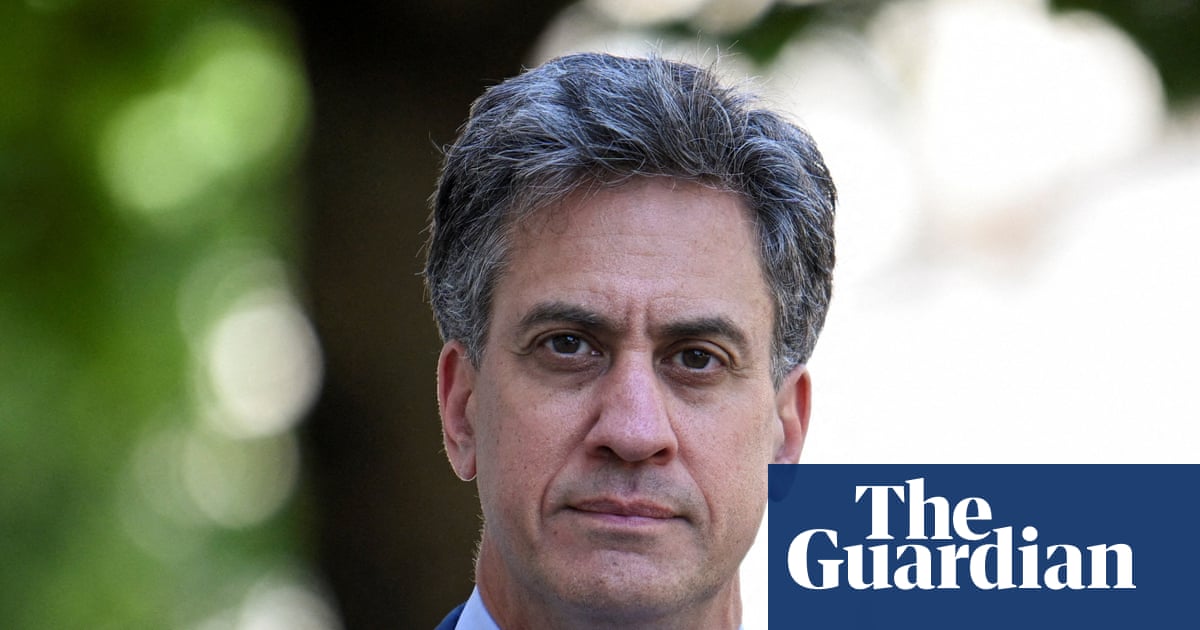 Ed_Miliband's tweet card. Exclusive: Energy secretary’s ‘radical truth-telling’ comes as Reform plans net zero bonfire and Tories also ditch targets