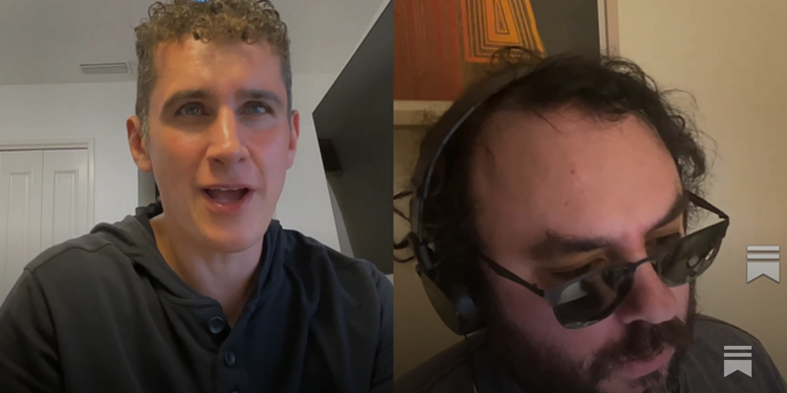mtracey's tweet card. A recording from Michael Tracey and Richard Hanania's live video
