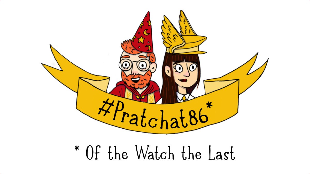 PratchatPodcast's tweet card. Liz and Ben are joined by Pratchett academic and cosplayer Freyja Stokes as they head out to the Discworld countryside for a bit of peace, quiet and definitely no murders, in Terry Pratchett’s fina…