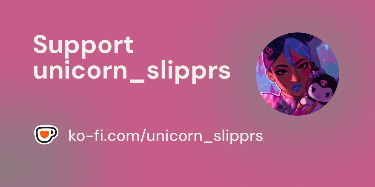 unicorn_slipprs's tweet card. Become a supporter of unicorn_slipprs today!