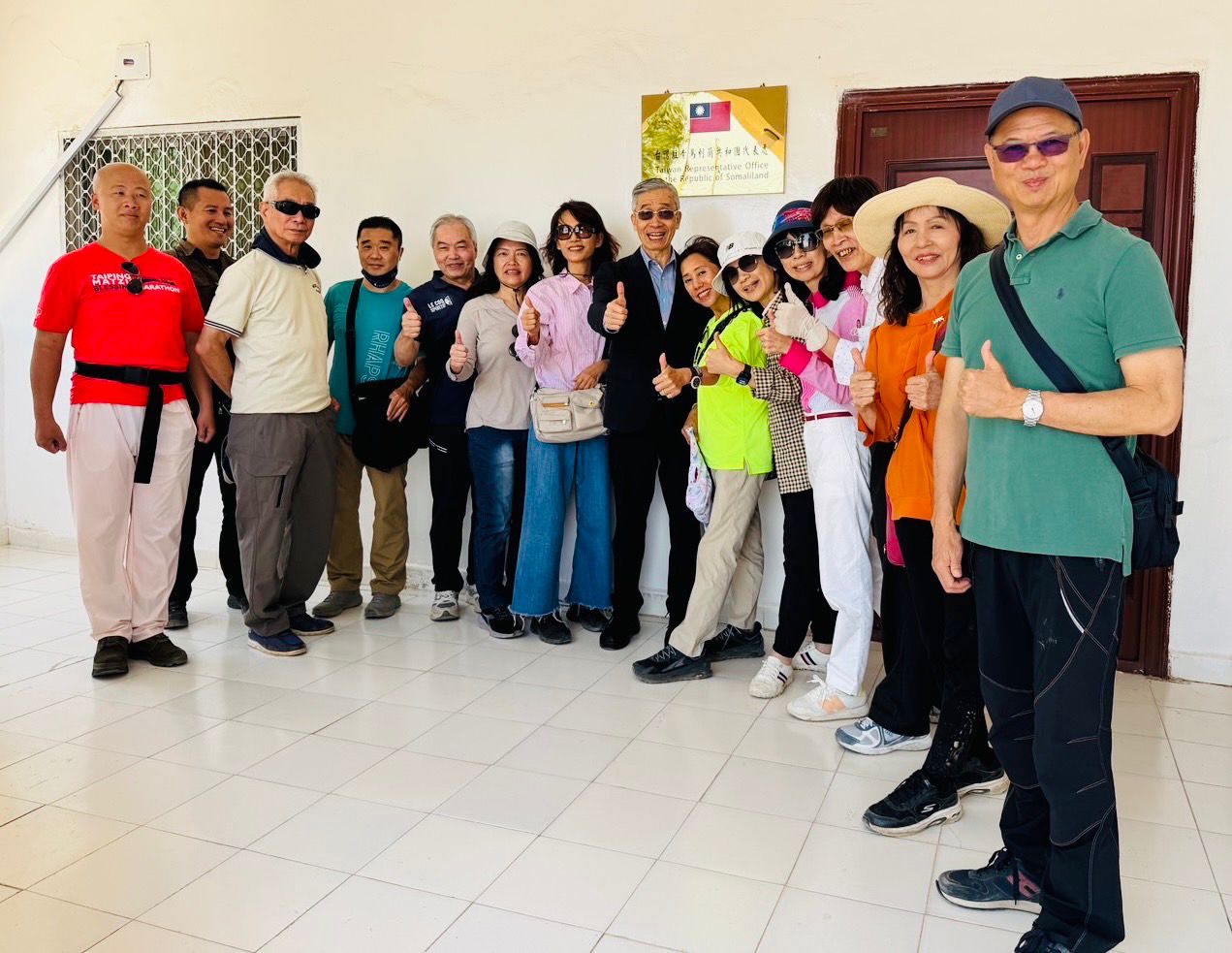 HornDiplomat's tweet card.  Taiwanese tourists have visited the Republic of Somaliland, marking a new chapter in the strengthening bilateral relationship