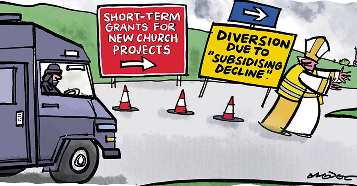 Fr_Ben_Bell's tweet card. The National Church Governance Measure presents a chance to redirect money where it is needed most, says Marcus Walker