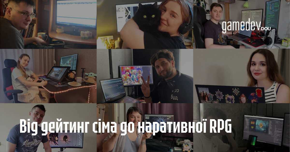 gamedevdou's tweet card. The Demons Told Me to Make This Game — це наративна RPG від української команди Haunted Dude. Перший епізод гри виходить в Steam 21 липня. Ми поговорили з розробниками про шлях від прототипів до...