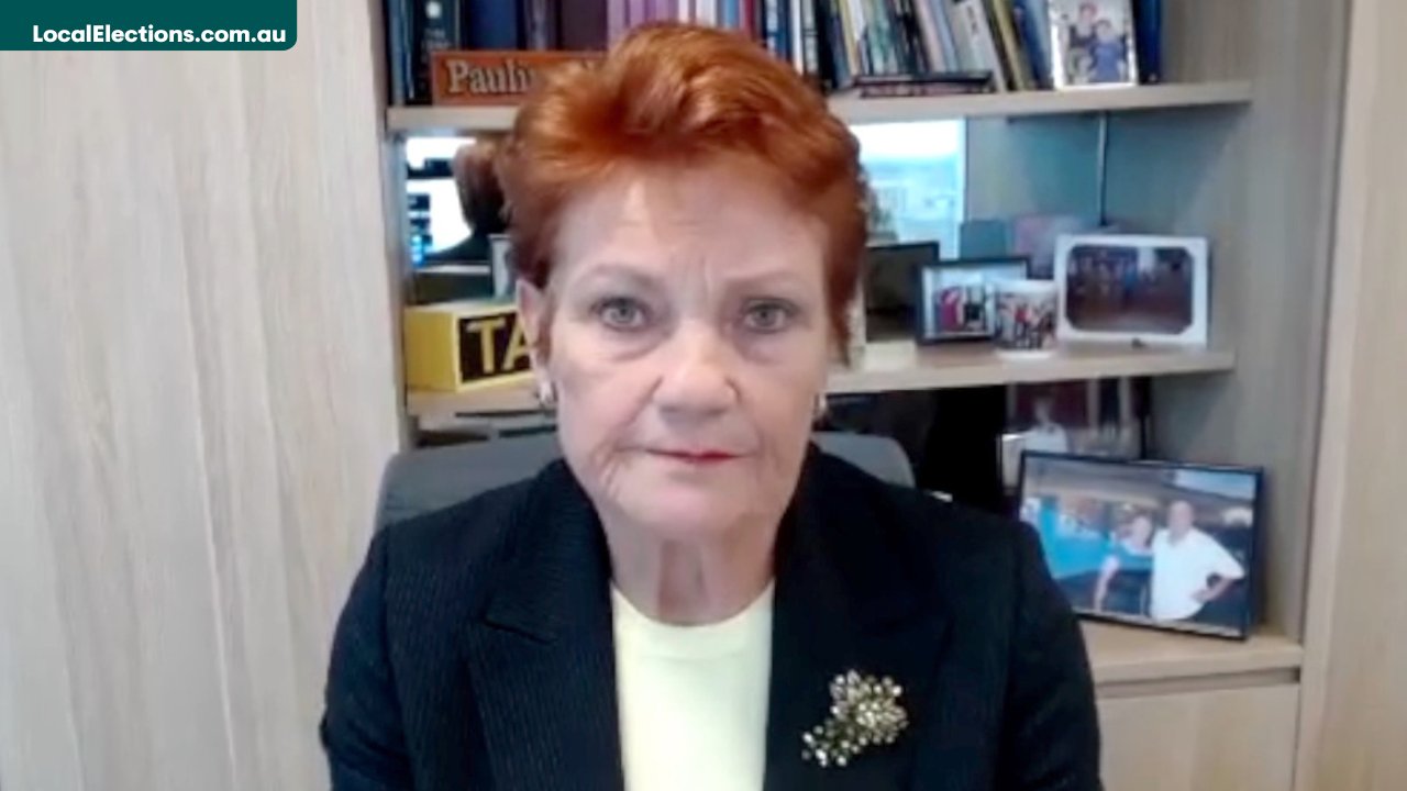 LocalElectionAU's tweet card. EXCLUSIVE: Pauline Hanson says her party will contest at the local level and already has representation.