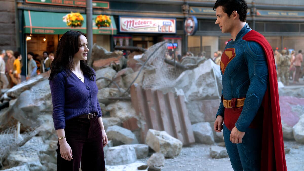 RFaughnder's tweet card. The new film, starring David Corenswet as Superman, is intended to kick off a new epoch for DC Studios, which has struggled in recent years to produce consistent superhero hits.