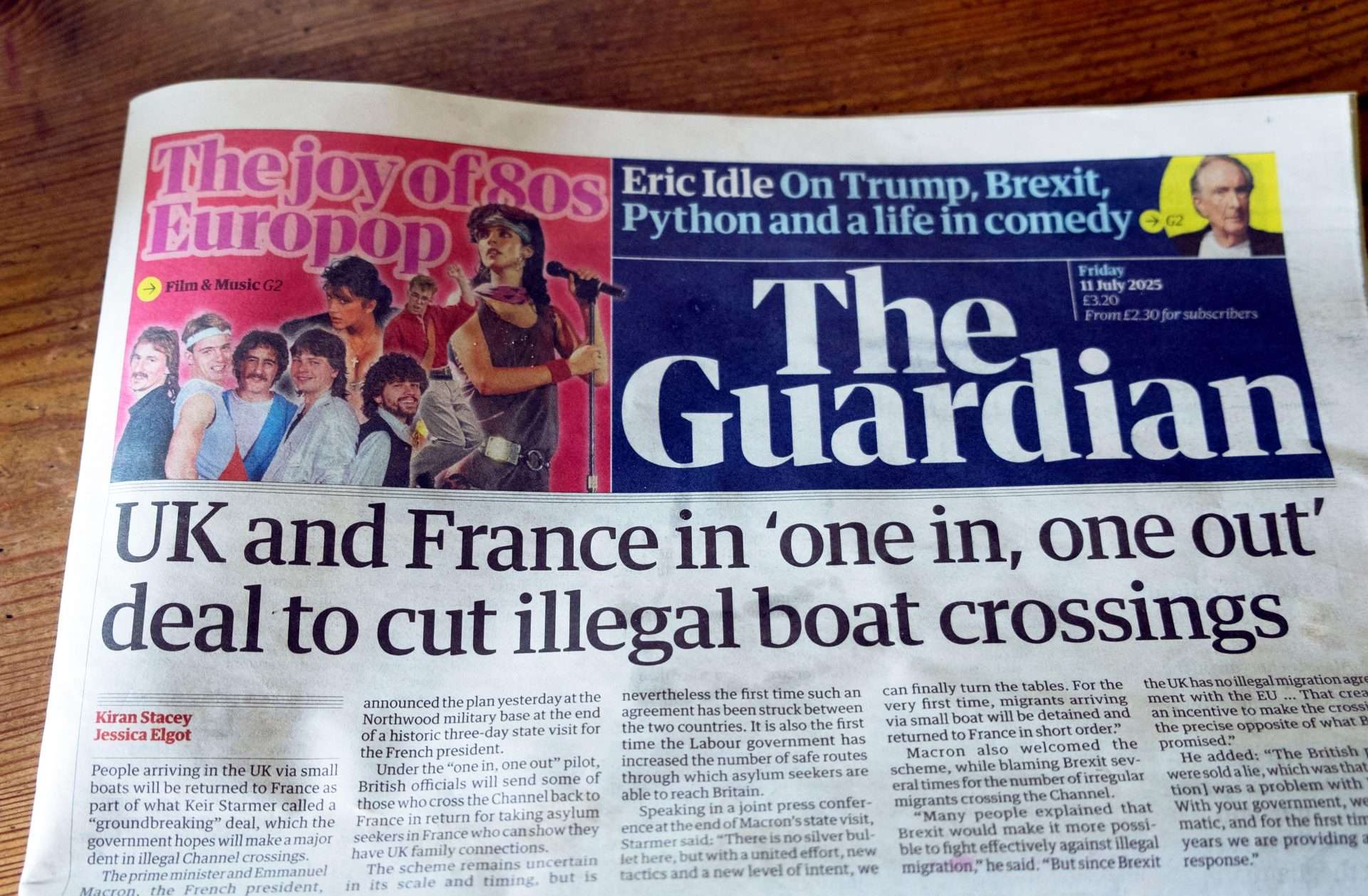 JRSUK's tweet card. Last week, the UK and French governments announced a plan to trade people trying to reach sanctuary – a “One-in-One Out” deal concerning people seeking asylum