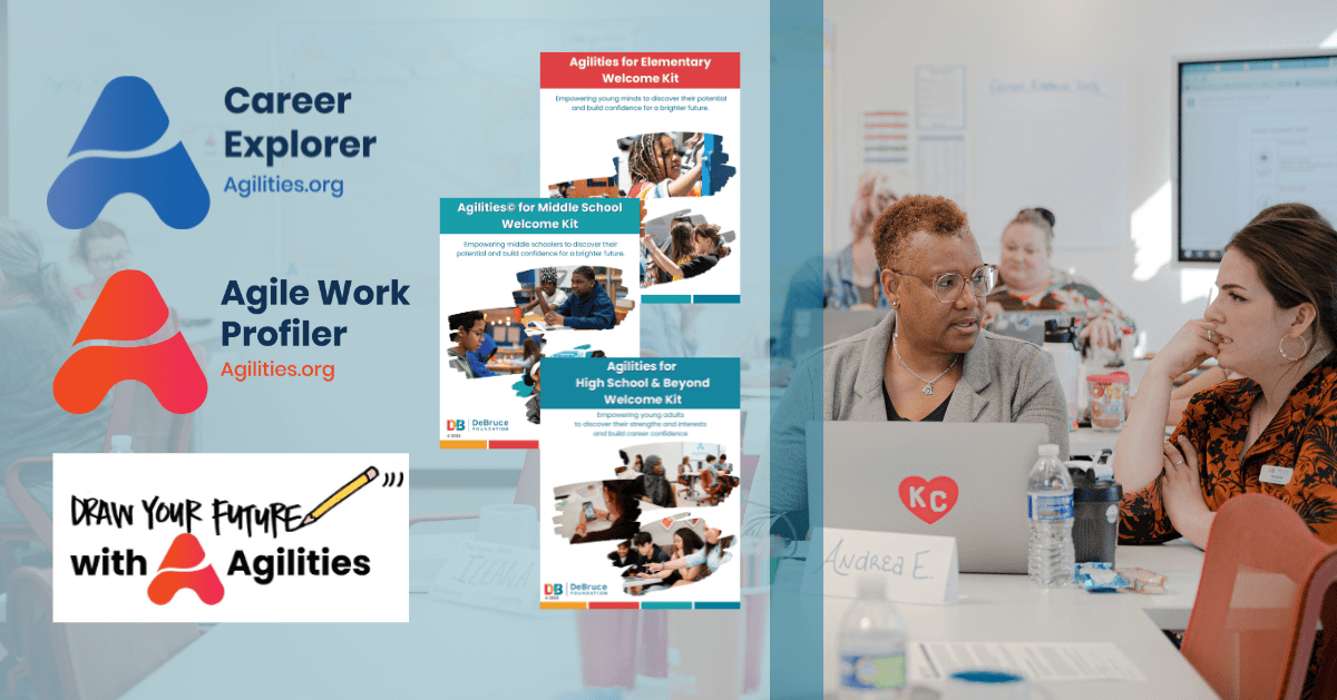 LATKnight's tweet card. How career seekers, educators, and organizational leaders can build empowered careers using resources from The DeBruce Foundation.