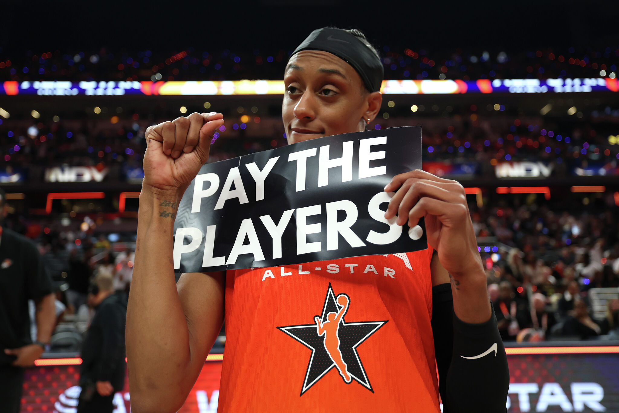 maggie_vanoni's tweet card. The WNBA Players Association is seeking increased pay and a piece of the league's revenue.