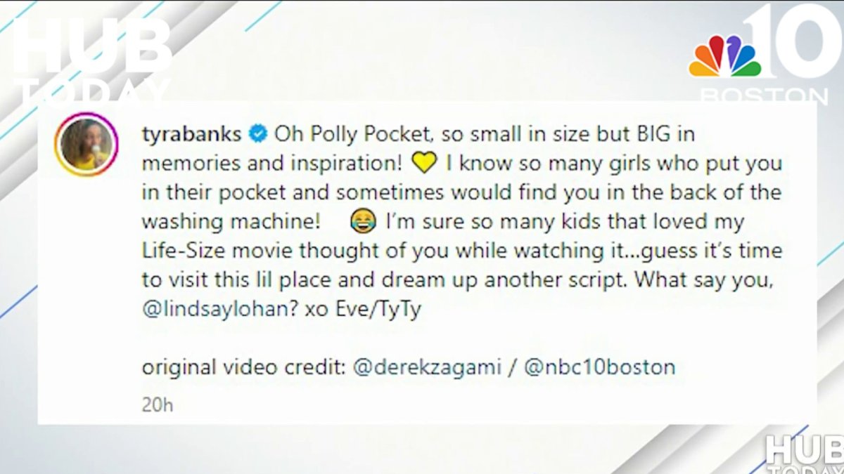 TheHubToday's tweet card. Could this mean a possible threequel of the iconic film “Life-Size”? Tyra Banks recently reposted Derek Zagami’s Polly Pocket Airbnb tour, hinting at a possible reunion with co-star Lindsay Lohan....