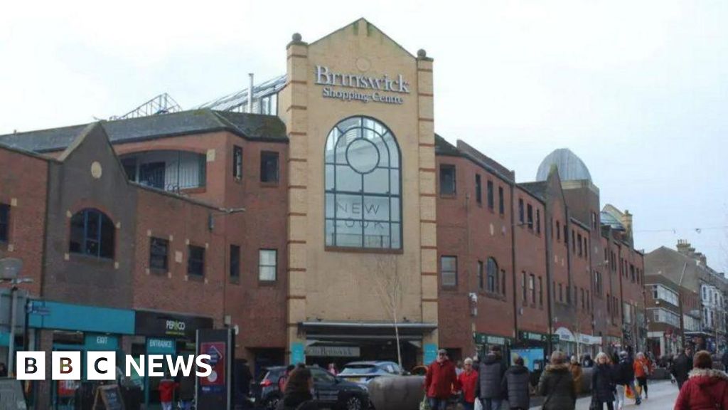 BBCYork's tweet card. Scarborough's Brunswick Centre will shut in September for its redevelopment into a leisure complex.