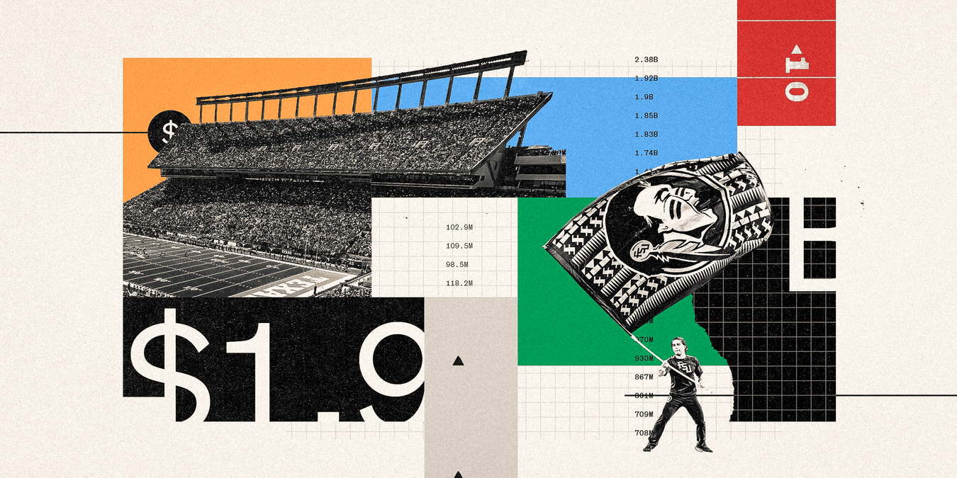 slmandel's tweet card. College football programs may not be for sale, but what if they were? Here's our best guess at how much the Power 4 would sell for.