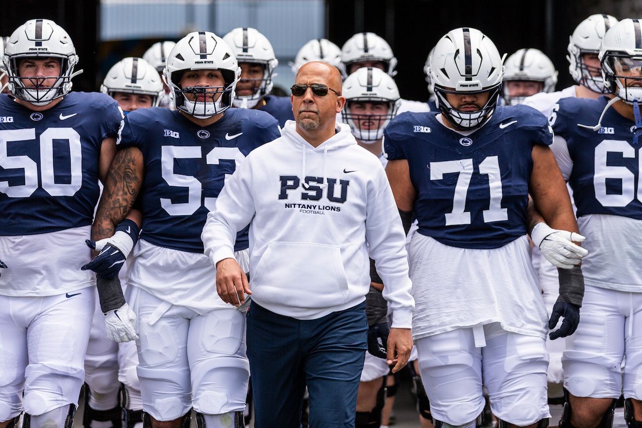 Stephen_Means's tweet card. For the first time ever, Penn State is viewed as the favorite to win the Big Ten conference.