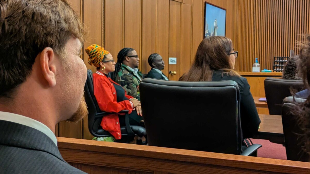themattrichmond's tweet card. Antoine Tolbert, Austreeia Everson and Rameer Askew, all members of the activist group New Era Cleveland, face a total of 13 charges.
