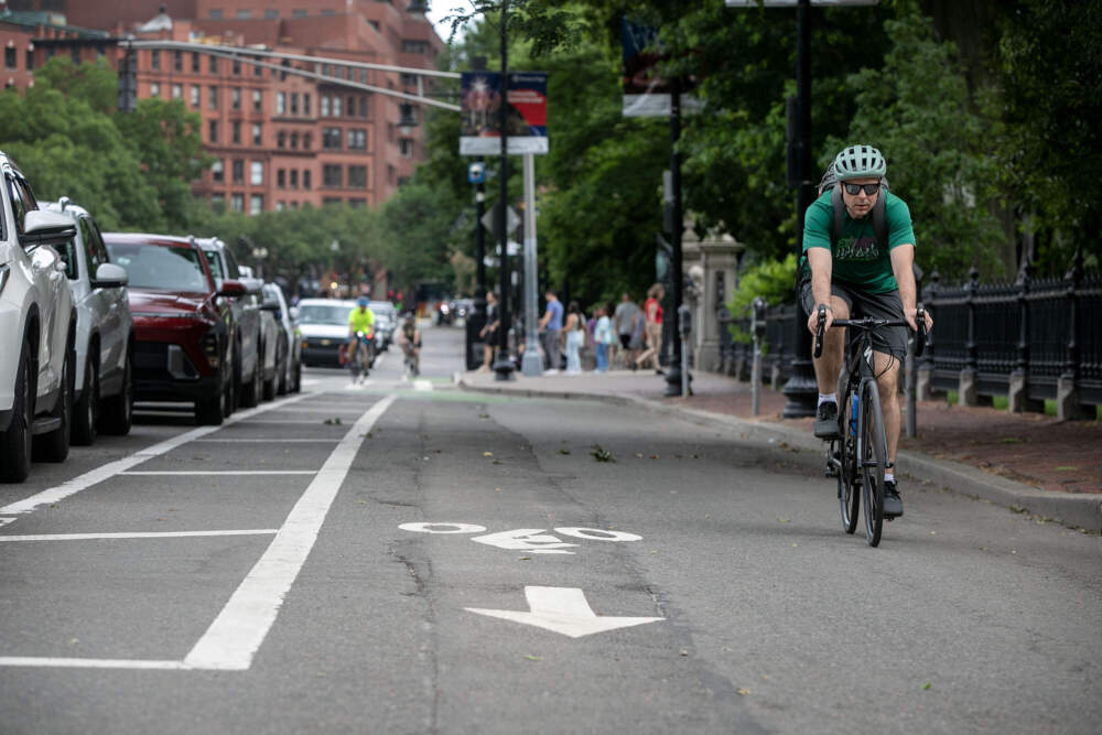 HealyBeth's tweet card. Bike lanes have cycled into Boston’s mayoral race. Mayor Michelle Wu has established over 15 miles of new bike lanes over the last few years. Her chief rival, Josh Kraft, is challenging the rollout.