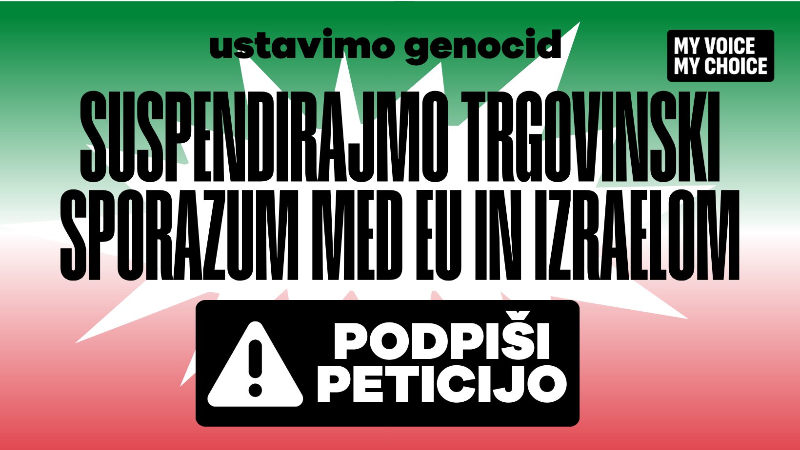 8Marec's tweet card. Izraelska vojska v Gazi bombardira, strada in pobija palestince. Umrlo je že več kot 54.000 ljudi – večinoma civilistov. Otroci umirajo od lakote. Družine, ki poskušajo priti do hrane, postrelijo....