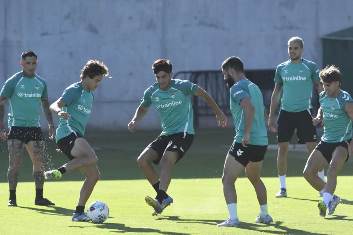alvaritomfs's tweet card. Seis canteranos del Real Betis se quedan de momento en dinámica de primer equipo, a expensas de salidas y entradas.