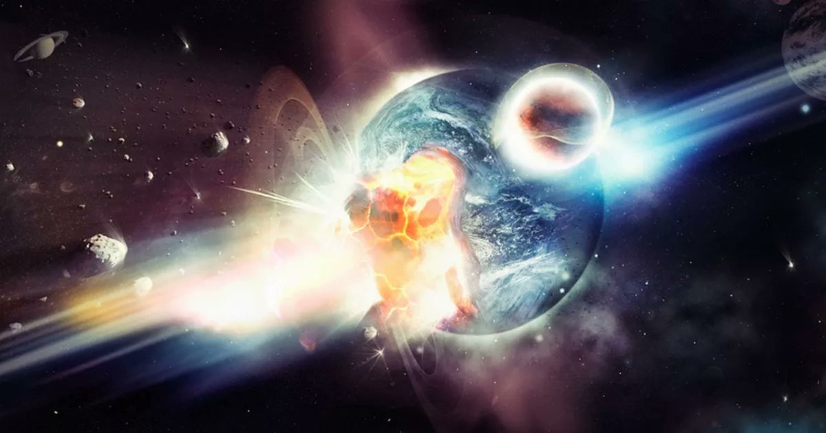 bernabephoto's tweet card. Boffins have put out a start date on when the universe will come to an end and collapse in on itself in a process opposite to the Big Bang, called the 'Big Crunch'